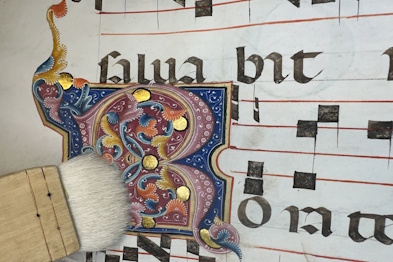 Link alla pagina del Laboratorio di legatoria e restauro