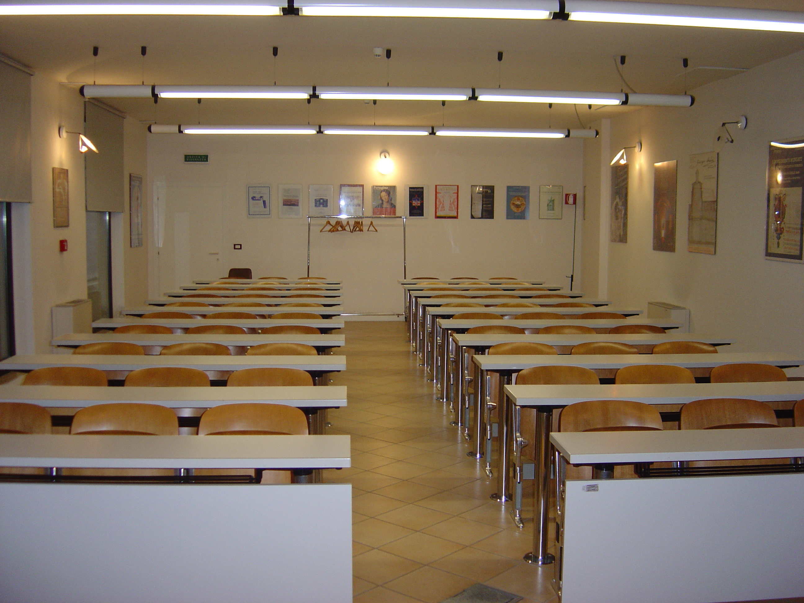 L'aula didattica dell'Archivio di Stato di Perugia