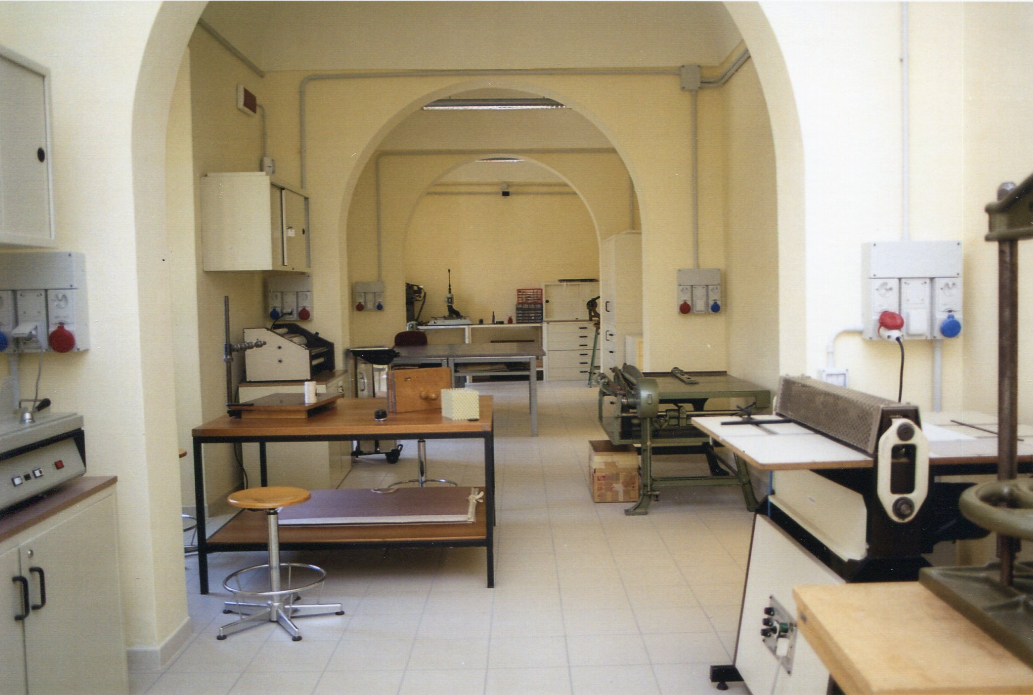 Laboratorio di legatoria e restauro dell'Archivio di Stato di Perugia