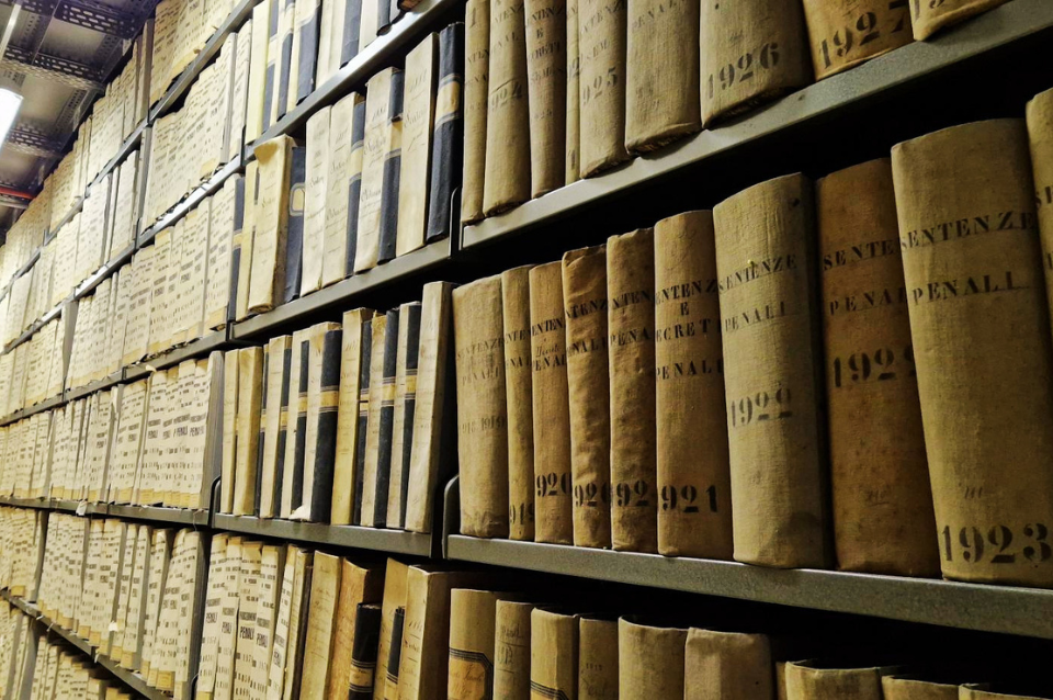 L'archivio della Pretura di Perugia